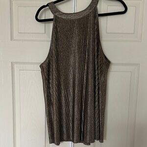 Torrid Gold Metallic Sleeveless Women's Top